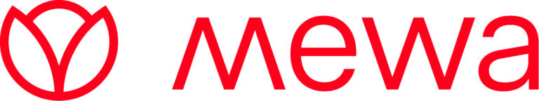 mewa logo cmyk red